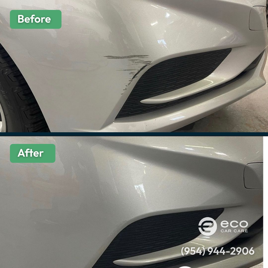 Before and after Paint Correction by Eco Car Care
